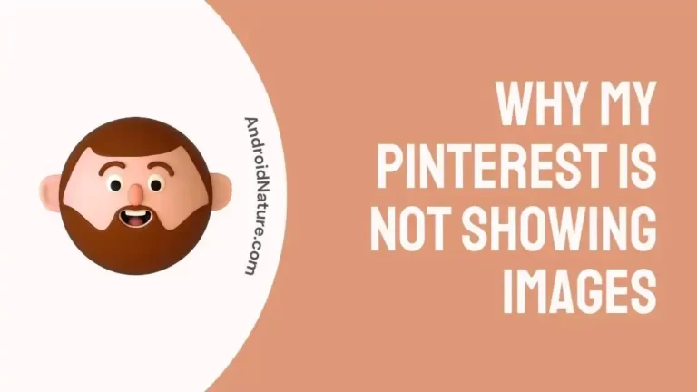 Why my Pinterest is not showing images