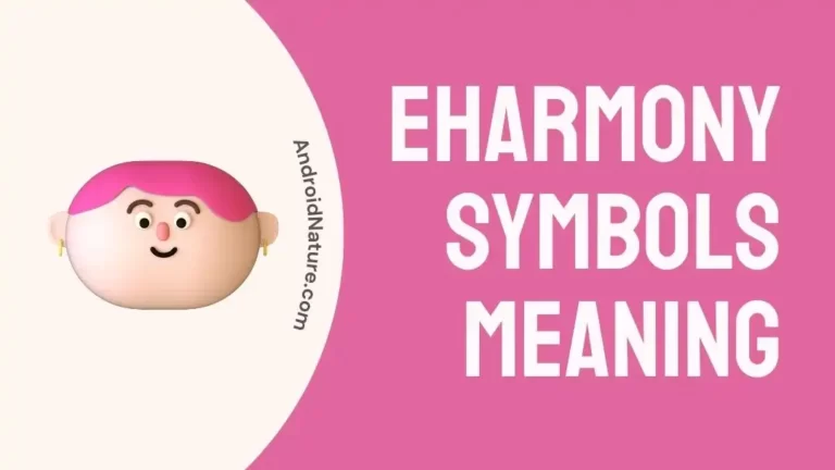 eHarmony Symbols Meaning