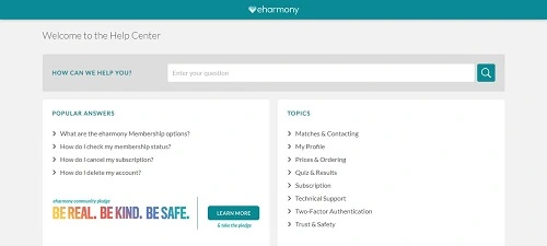 eharmony-customer-support