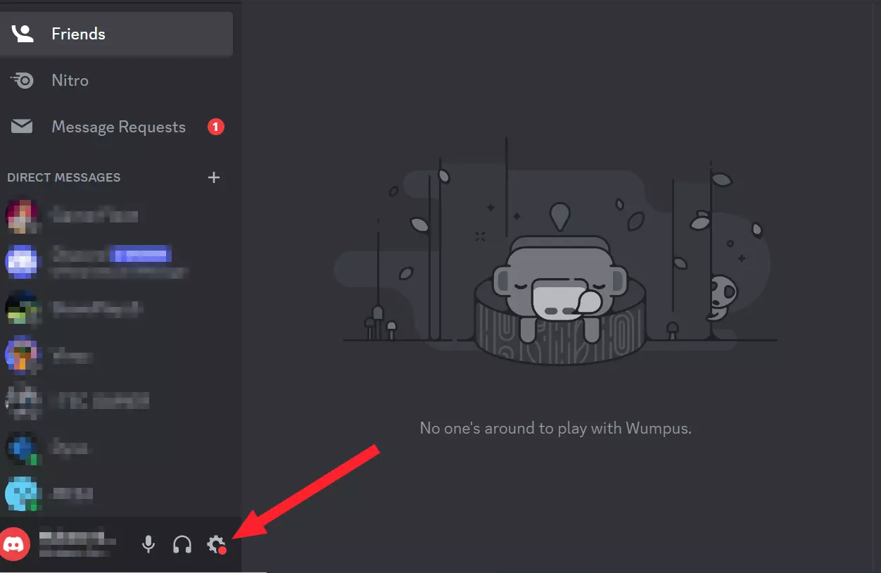 "Settings Icon" in Discord App