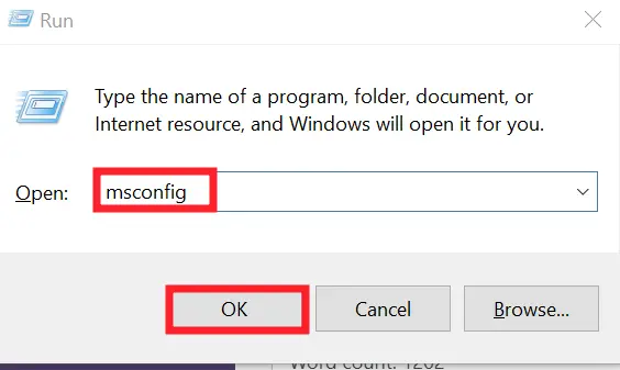 Shortcut to open "System Configuration"