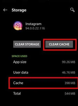 Clear-Instagram-cache