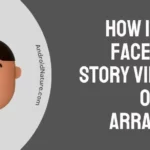 How is the Facebook story viewer order arranged