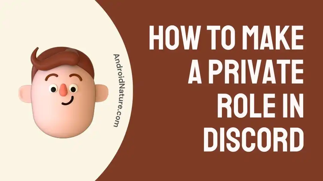 How to make a private role in discord
