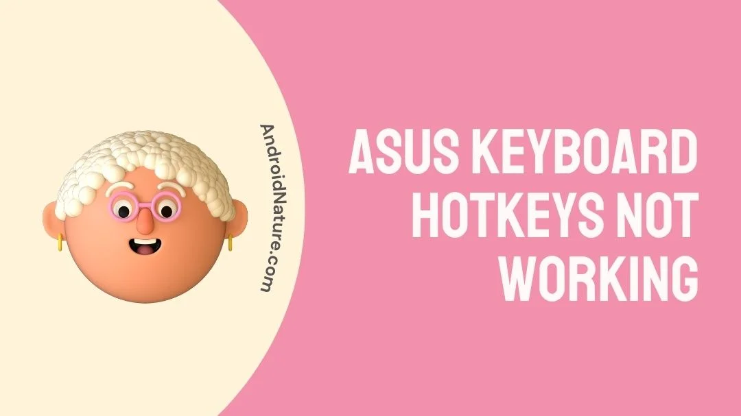 ASUS Keyboard Hotkeys Not Working