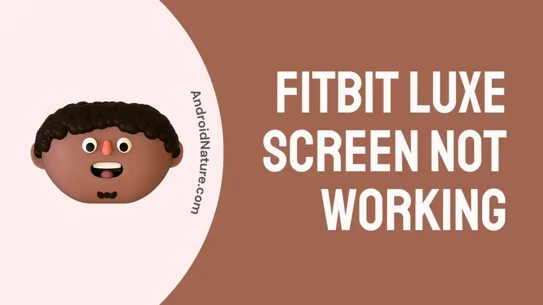 fitbit luxe screen not working