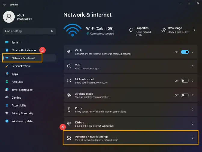 Network and Internet