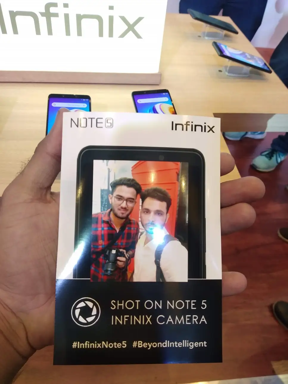 Ankit Anubhav at Infinix event 23 Aug 2018