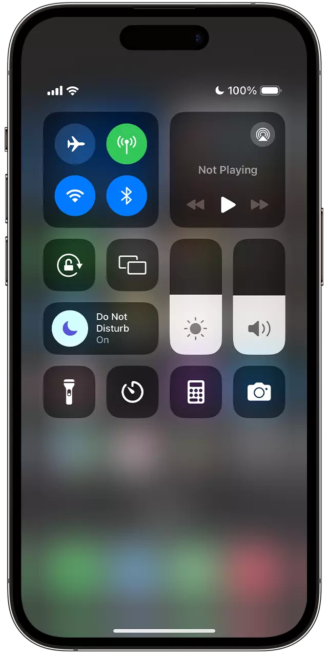 Enable/Disable DND on iPhone