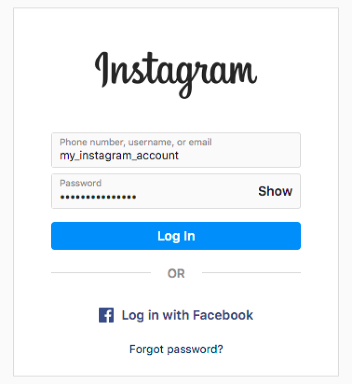 Log In to Instagram with a Different Account