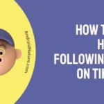 How To See Hidden Following List On TikTok
