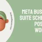 Meta Business Suite schedule post not working