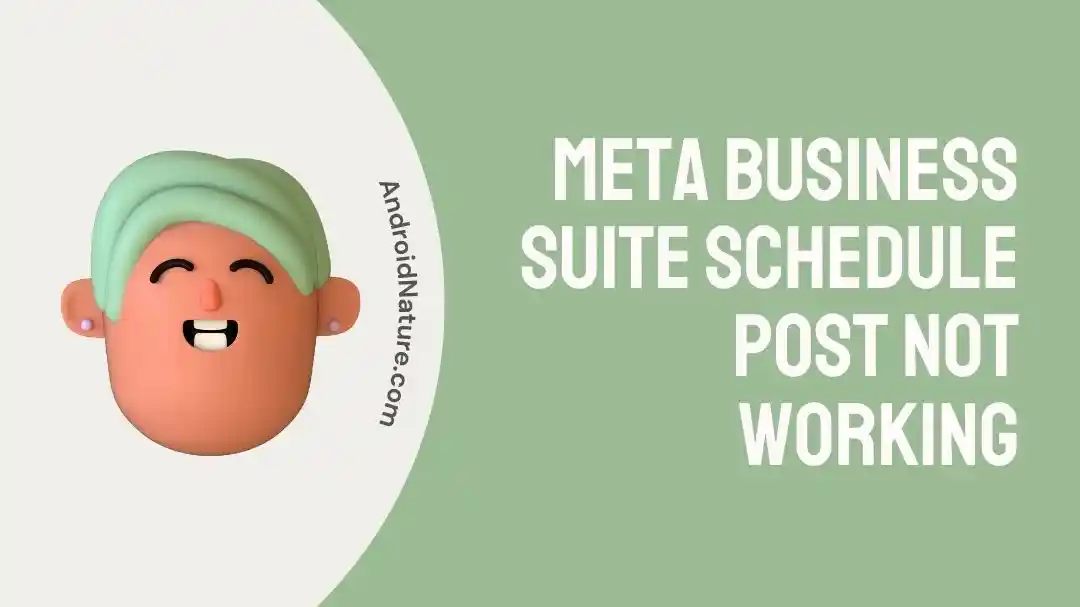 Meta Business Suite schedule post not working