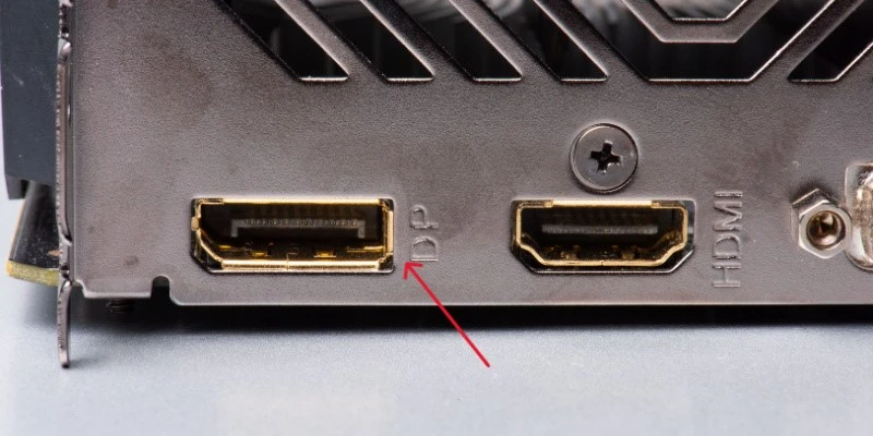 Display port and HDMI on graphics card