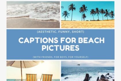 Captions for beach pictures