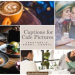 Captions for cafe pictures