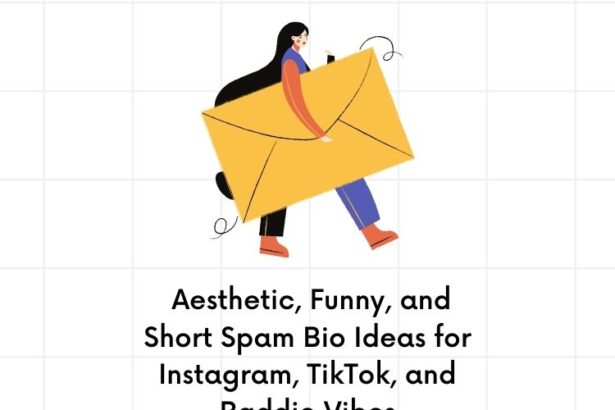 Spam Bio Ideas