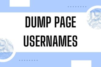 Dump Page Usernames