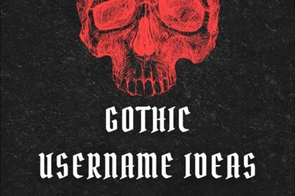 Gothic Username Ideas