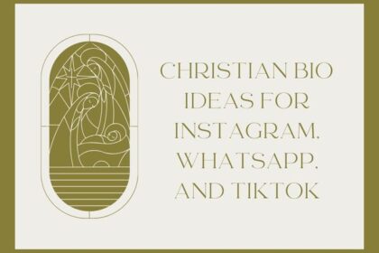 christian bio ideas