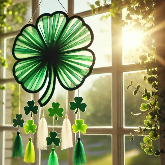 Lucky Shamrock Sun Catchers