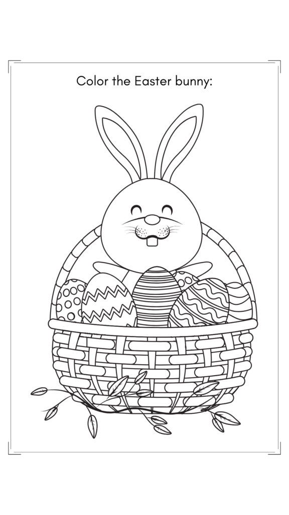 Color the Easter Bunny