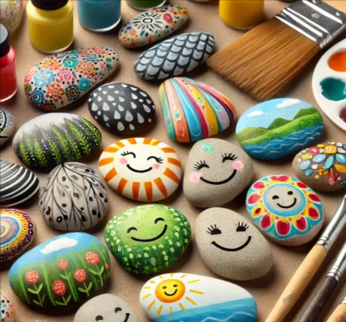 Painted Rock Garden