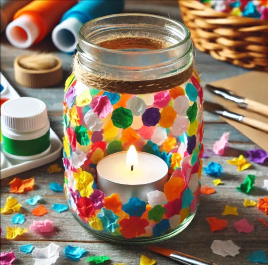 Recycled Jar Lanterns