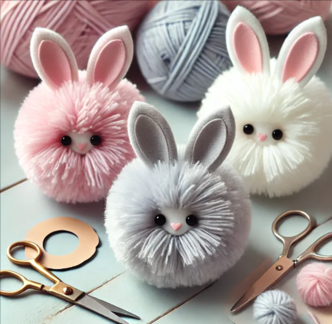 Bunny Pom-Poms