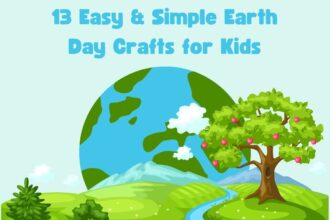 13 Easy & Simple Earth Day Crafts for Kids