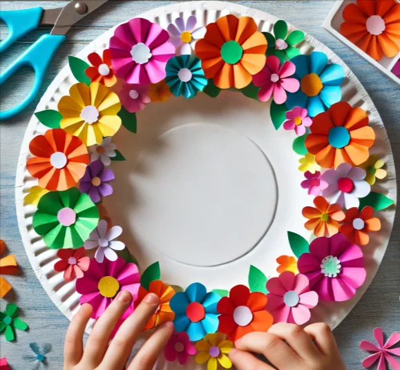 Handprint Flower Bouquet