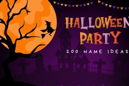 Halloween party name ideas