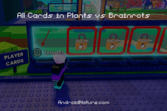 All Cards in Plants vs Brainrots