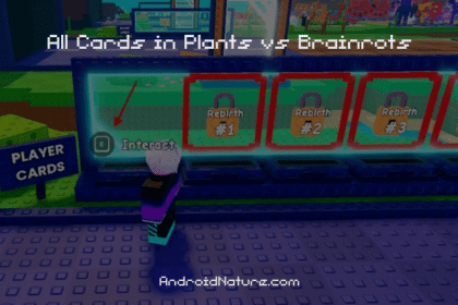 All Cards in Plants vs Brainrots