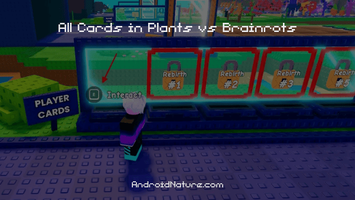All Cards in Plants vs Brainrots