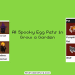 All Spooky Egg Pets in Grow a Garden