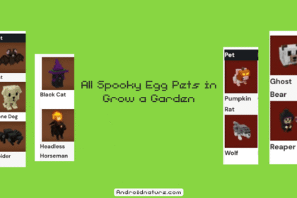 All Spooky Egg Pets in Grow a Garden