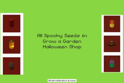 All Spooky Seeds in Grow a Garden Halloween Shop