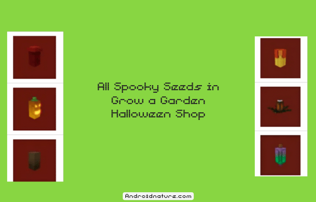 All Spooky Seeds in Grow a Garden Halloween Shop
