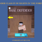 Base Defender Class in 99 nights in the forest Roblox