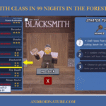 Blacksmith Class in 99 Nights in the Forest