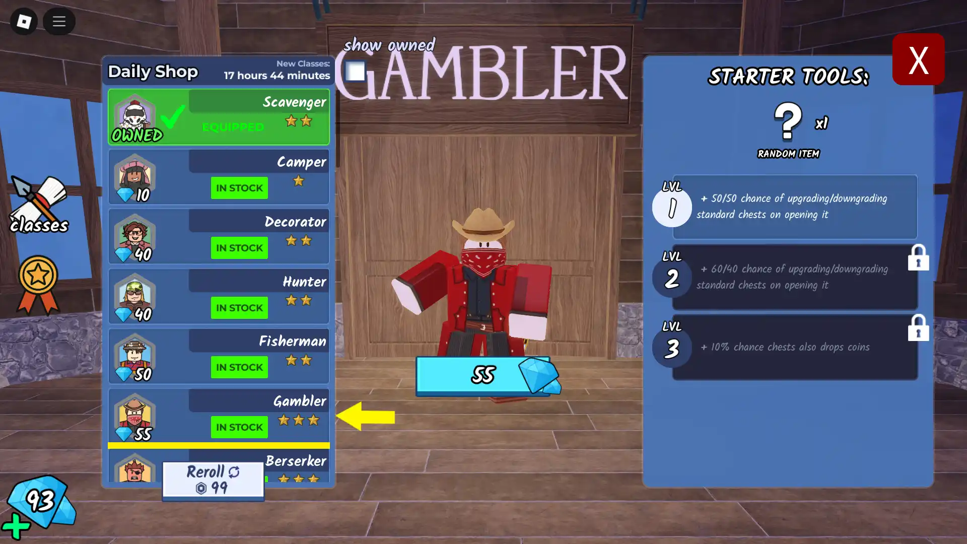 Gambler-Class