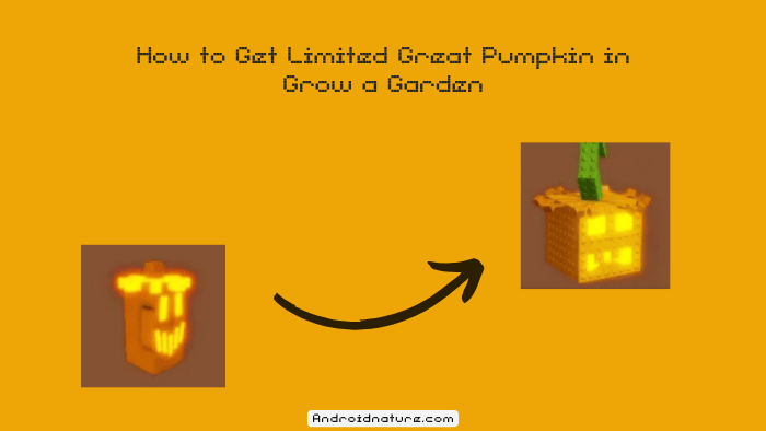 How to Get Limited Great Pumpkin in Grow a Garden