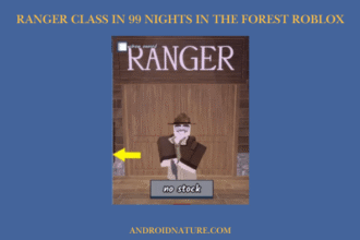 Ranger Class in 99 nights in the forest Roblox
