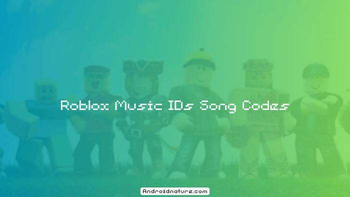 Roblox Music IDs Song Codes