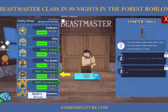 Beastmaster Class in 99 Nights in the Forest