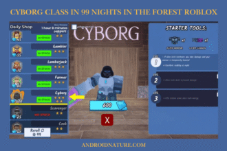 Cyborg Class in 99 Nights in the Forest