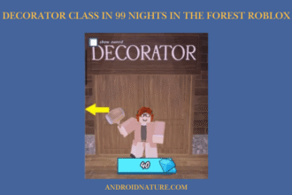 Decorator Class in 99 Nights in the Forest