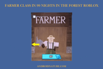 farmer Class in 99 nights in the forest Roblox