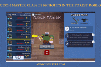 Poison Master Class in 99 Nights in the Forest